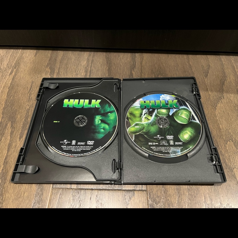 Hulk DVD 2003 2-Disc Special Edition Full Frame Marvel Superhero Eric Bana CIB - Picture 3 of 3